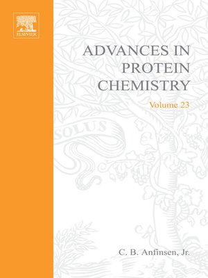 cover image of Advances in Protein Chemistry